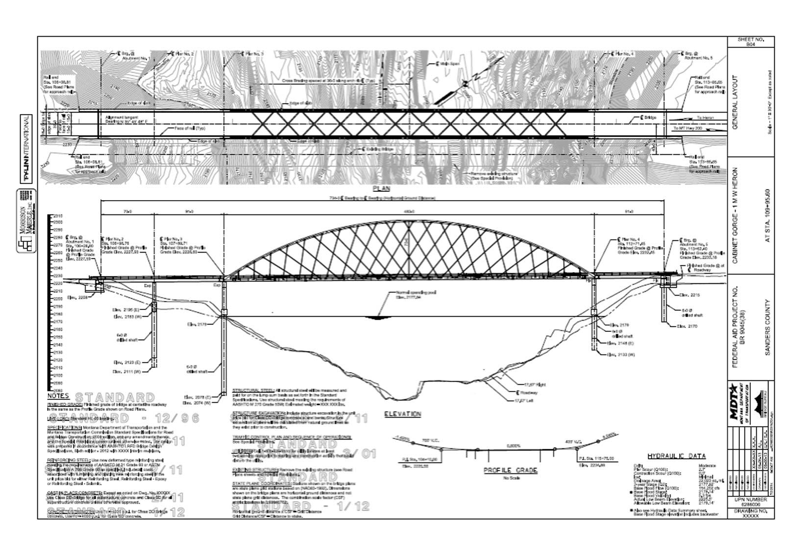 Asesoría en Diseño del Heron Bridge, EE.UU.